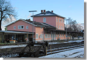 Bahnhof neuer Anstrich