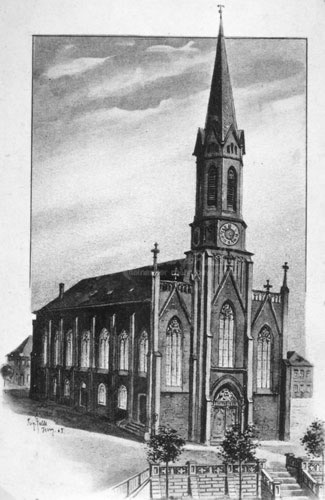 Stadtkirche damals