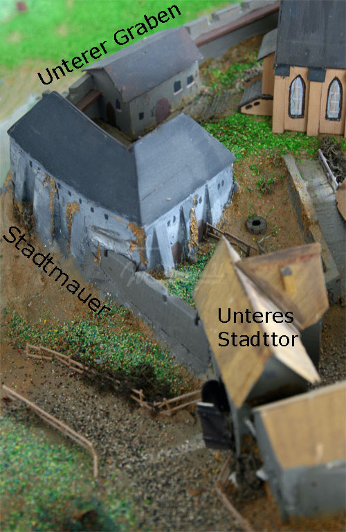 Stadtmauer und Unteres Stadttor