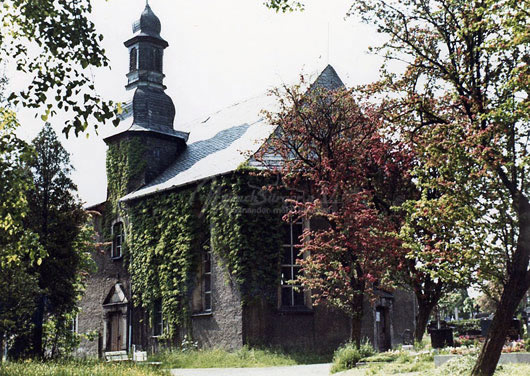 Friedhofskirche um 1967
