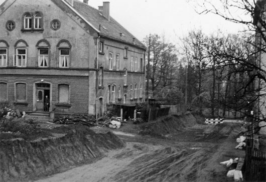 Bau der Weberstraße