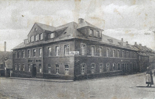 Alte Poststation damals