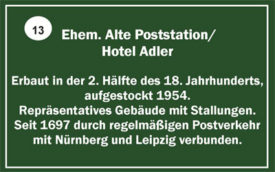 Alte Poststation / Hotel Adler