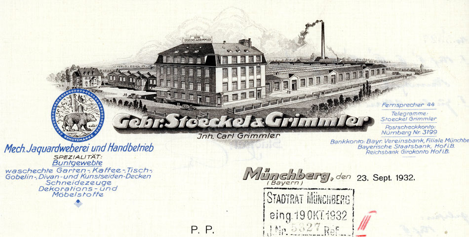 Stoeckel & Grimmler um 1932