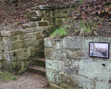 Eiskeller Hinweistafel