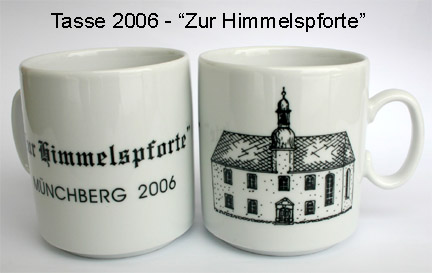 Tasse 2006 - Friedhofskirche "Zur Himmelspforte"