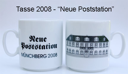 Tasse 2008 Neue Poststation