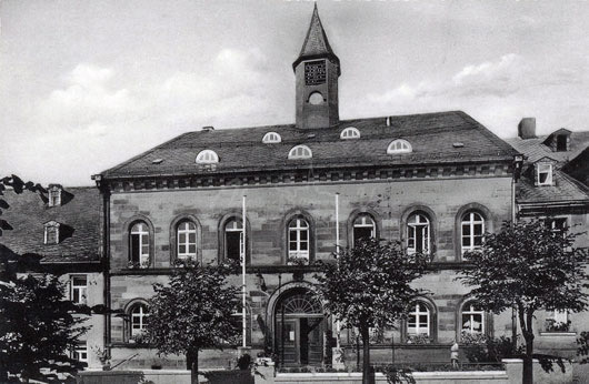 Rathaus damals