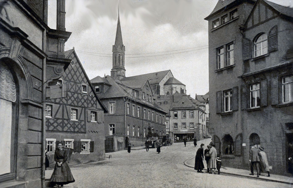 Old Post House / Hotel Adler around 1920